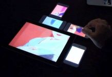 Tạo màn hình duy nhất từ nhiều thiết bị cảm ứng