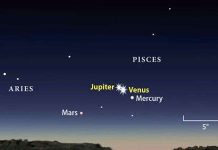 Xem sao Kim gặp sao Mộc lúc bình minh