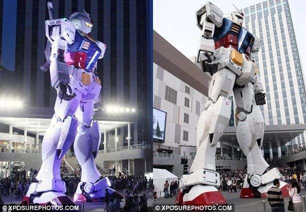 Robot khổng lồ “bảo vệ” Tokyo