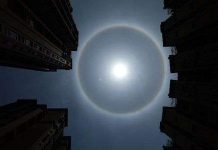 TQ: Xuất hiện hào quang lạ xung quanh mặt trời