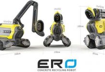 ERO: Robot phá bê tông chuyên dụng