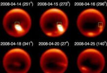 Bão trong vùng nhiệt đới của mặt trăng Titan