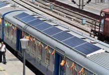 Ấn Độ thử tàu hỏa chạy bằng năng lượng mặt trời