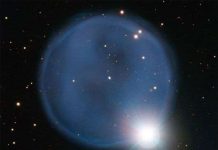 Phát hiện tinh vân giống nhẫn đính hôn