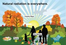 Chúng ta hàng ngày tiếp xúc với các nguồn có chứa phóng xạ này