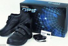 Giày GPS dành cho người mất trí nhớ Giày GPS dành cho người mất trí nhớ