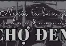 Người ta bán gì ở chợ đen?