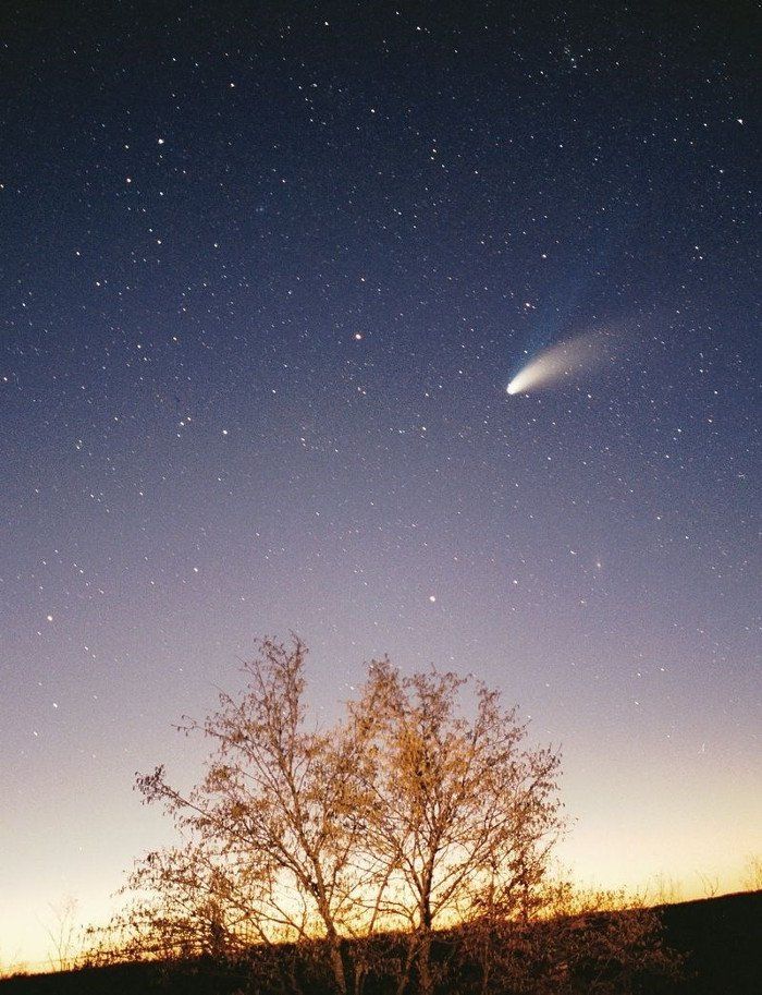 Ngắm đại sao chổi tỏa sáng rực rỡ trên bầu trời suốt 18 tháng