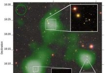 Cây cầu khí bắc qua 2,6 triệu năm ánh sáng