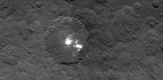 Cận cảnh đốm sáng bí ẩn trên tiểu hành tinh Ceres