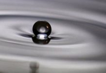 Đã có lời lý giải tại sao một hạt nước lại có thể lăn trên mặt nước mà không hòa vào nhau