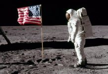 Số phận của những lá cờ Mỹ cắm trên Mặt Trăng Số phận của những lá cờ Mỹ cắm trên Mặt Trăng