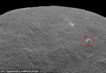 Phát hiện ngọn núi bí ẩn hình kim tự tháp trên hành tinh lùn Ceres Phát hiện ngọn núi bí ẩn hình kim tự tháp trên hành tinh lùn Ceres