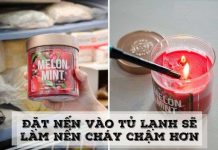 Cách giúp nến cháy chậm hơn và kéo dài gấp đôi thời gian sáng