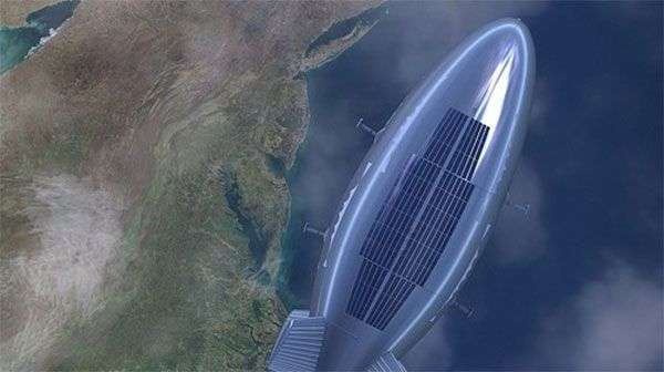 Khinh khí cầu lớn nhất thế giới chạy bằng năng lượng mặt trời