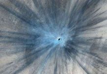 Phát hiện dấu vết vụ nổ mới xảy ra trên sao Hỏa