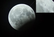 Phát hiện vật thể lạ trong ảnh “gấu ăn trăng” ở Hà Nội