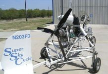 Xe máy biết bay tại Mỹ
