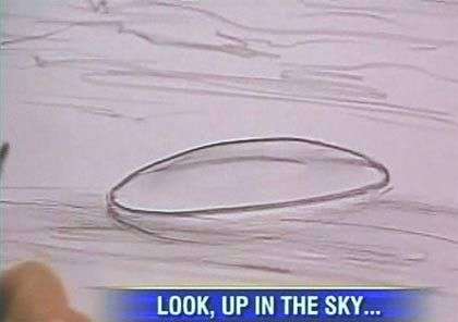 UFO xuất hiện trên bầu trời Chicago