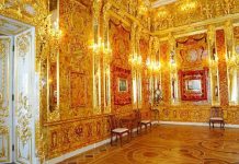 Tìm thấy phòng hổ phách dát vàng 265 triệu USD?