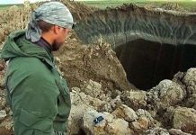 Lý giải nguyên nhân hình thành miệng hố khổng lồ bí ẩn ở Siberia