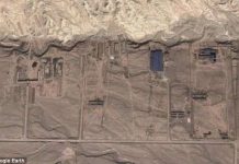 Trung Quốc xây dựng công trình bí ẩn giữa sa mạc