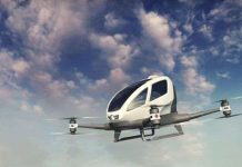 Ôtô bay có thể thành taxi, giá cước 1USD/km