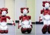Robot EMIEW2 kiểm soát tư thế như người