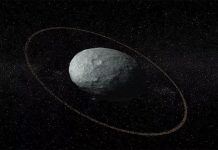 Hành tinh lùn có vành đai giống sao Thổ trong hệ Mặt Trời Hành tinh lùn có vành đai giống sao Thổ trong hệ Mặt Trời