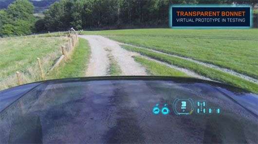 Land Rover giới thiệu công nghệ Transparent Hood