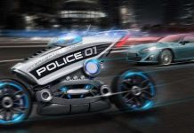 Siêu mô-tô không người lái sẽ thay cảnh sát tuần tra?