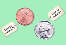 Vì sao chân dung trên đồng xu là hình bán diện còn trên tiền giấy là hình trực diện?