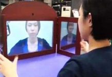 Chiếc gương đặc biệt biến mặt buồn thành vui