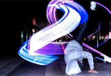 Giày Led thông minh tự động phát sáng khi nhảy Giày Led thông minh tự động phát sáng khi nhảy