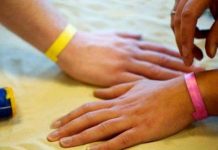 Dây đeo tay cảnh báo chống nắng