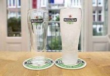 Cốc thủy tinh tự làm lạnh bia trong 5 phút