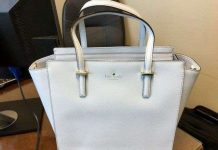 Chiếc túi này có màu trắng hay xanh?