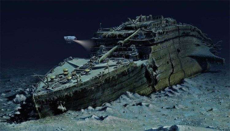 Lần đầu tiên trong đời mọi người có cơ hội ngắm tàu Titannic dưới lòng đại dương