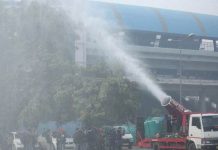 Ấn Độ thử nghiệm "vòi rồng chống khói" tại thủ đô New Delhi