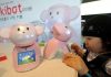 Hàn Quốc trình làng robot Kibot chơi với trẻ em