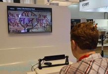 Tivi điều khiển bằng mắt