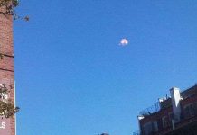 Vật thể lạ UFO náo động New York