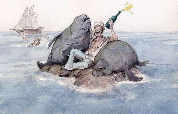 Ngày 9/1: Columbus tưởng nhầm lợn biển là nàng tiên cá