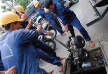 Robot phát hiện hỏng hóc trong đường cống