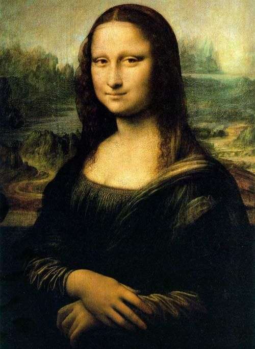 Mona Lisa vừa sinh con khi ngồi làm mẫu