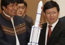 Bolivia phóng vệ tinh ở Trung Quốc