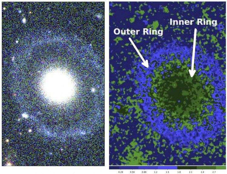 Phát hiện thiên hà kỳ lạ, cách Trái đất khoảng 359 triệu năm ánh sáng