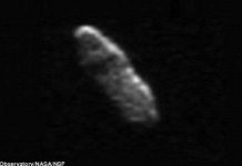 Thiên thạch khổng lồ bay qua Trái đất vào đêm Noel