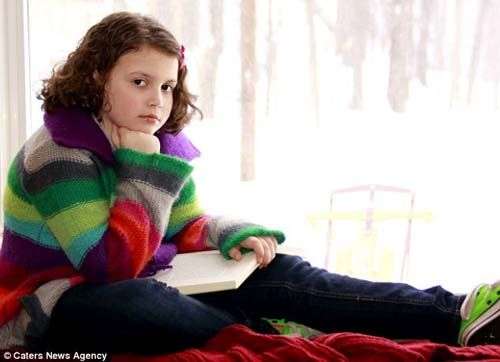 Cô bé mắc chứng bệnh lạ: Sẽ chết nếu ăn kem