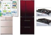 Tủ lạnh tự động khóa cửa khi có động đất